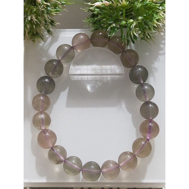 Silky Fluorite Bracelet [Good Grade 100% Natural] 拉丝萤石手串  