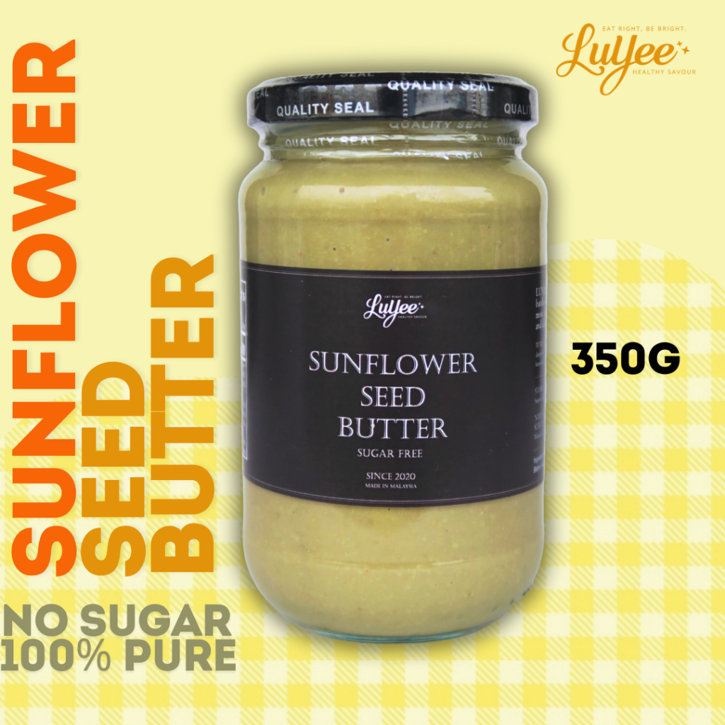 LUYEE 100% Pure Sunflower Seed Butter (no sugar/no salt/ no oil ...
