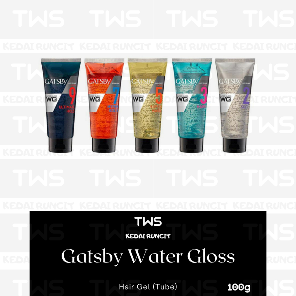 GATSBY WATER GLOSS WET LOOK HAIR GEL 100g | Shopee Singapore
