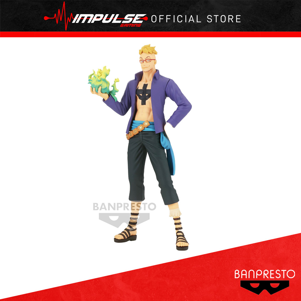 One Piece - Figurine Marco Le Phénix - DXF THE GRANDLINE MEN WANOKUNI