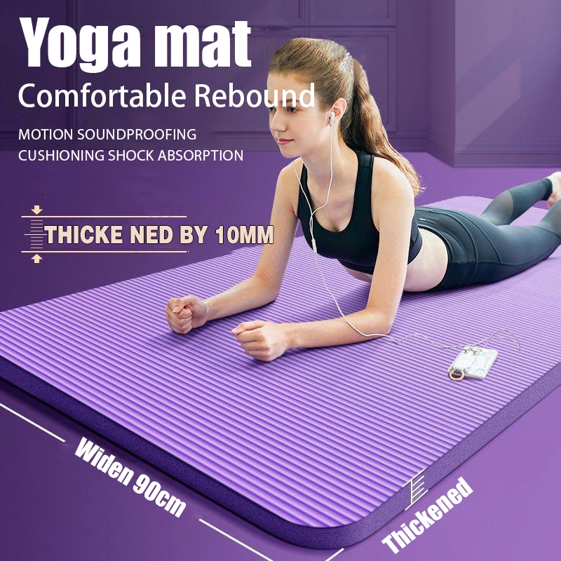 Gymnastics Mat Thick Soft Exercise Mat Yoga Mat Thicken 10MM