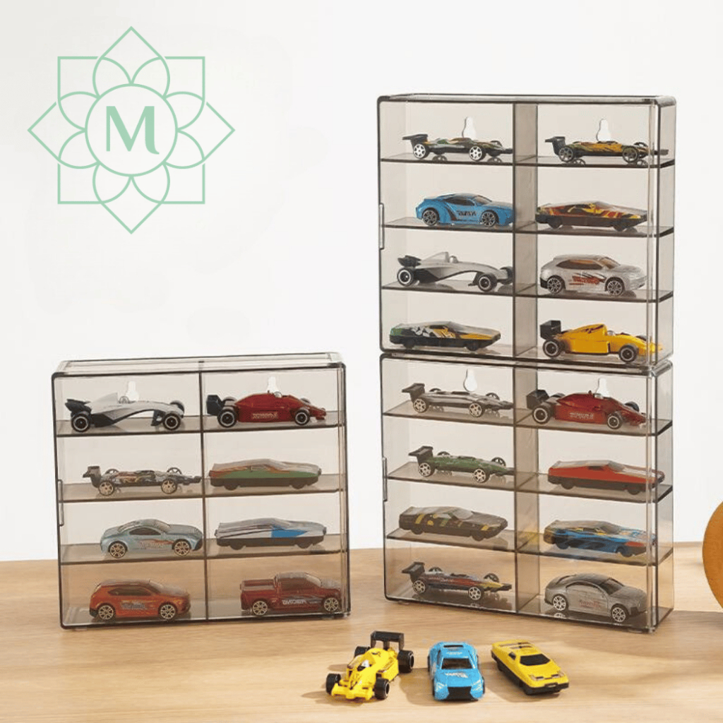 Hotwheels Rack Display with Wall Hanging Hole 1:64 Die Cast