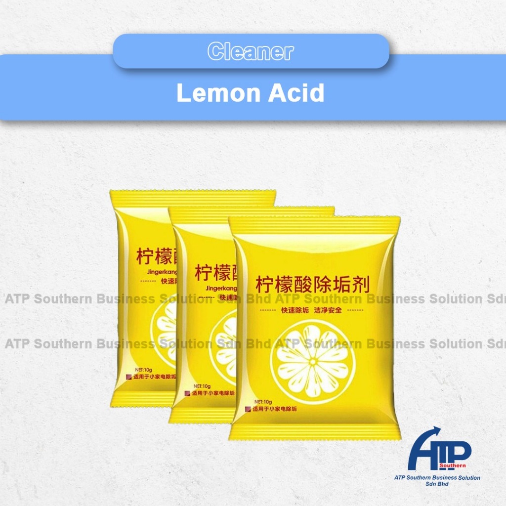 [10g/Pack] Multipurpose Citric Lemon Acid Detergent Inner Container