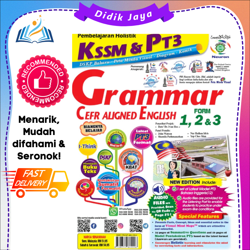 English Language Reference Book CEFR English Grammar High School Level ...