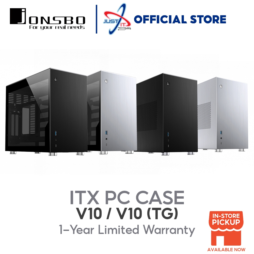 Jonsbo V10/V10 TG ITX PC Case | Shopee Singapore