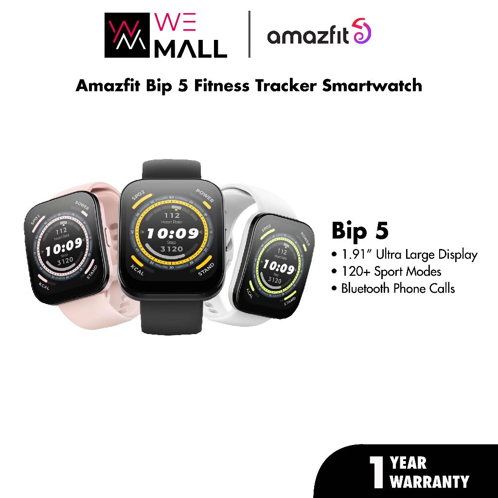 Amazfit Bip 5 Smart Watch with Ultra Large Screen & Bluetooth Calling –  Soft Black 