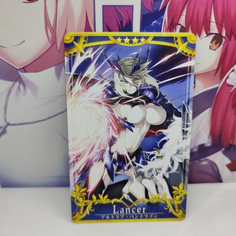 Lancer Artoria Pendragon Alter Latoria Fgo Arcade Card Fate Grand Order Arcade Shopee Singapore 5158