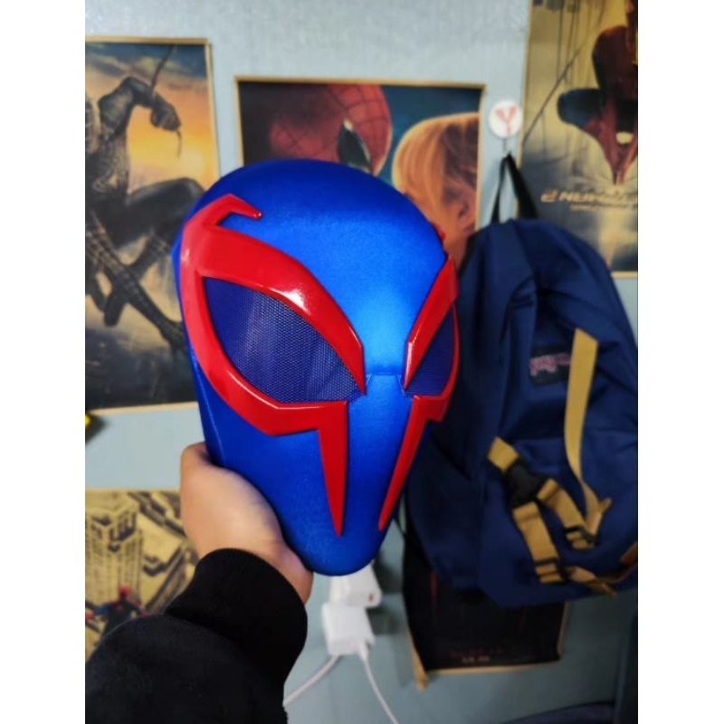 spiderman 2099 miguel ohara mask wearable | Shopee Singapore