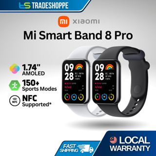 Xiaomi Mi Band 8 Pro Smart Bracelet 1.74 AMOLED Screen Miband 8 Pro Blood  Oxygen Fitness Traker SmartWatch NFC Sport Smart Band