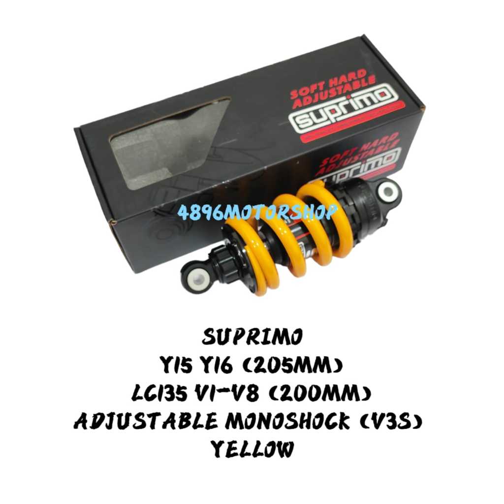 SUPRIMO V3S VERSION 3 ADJUSTABLE MONOSHOCK YAMAHA Y15ZR Y16ZR