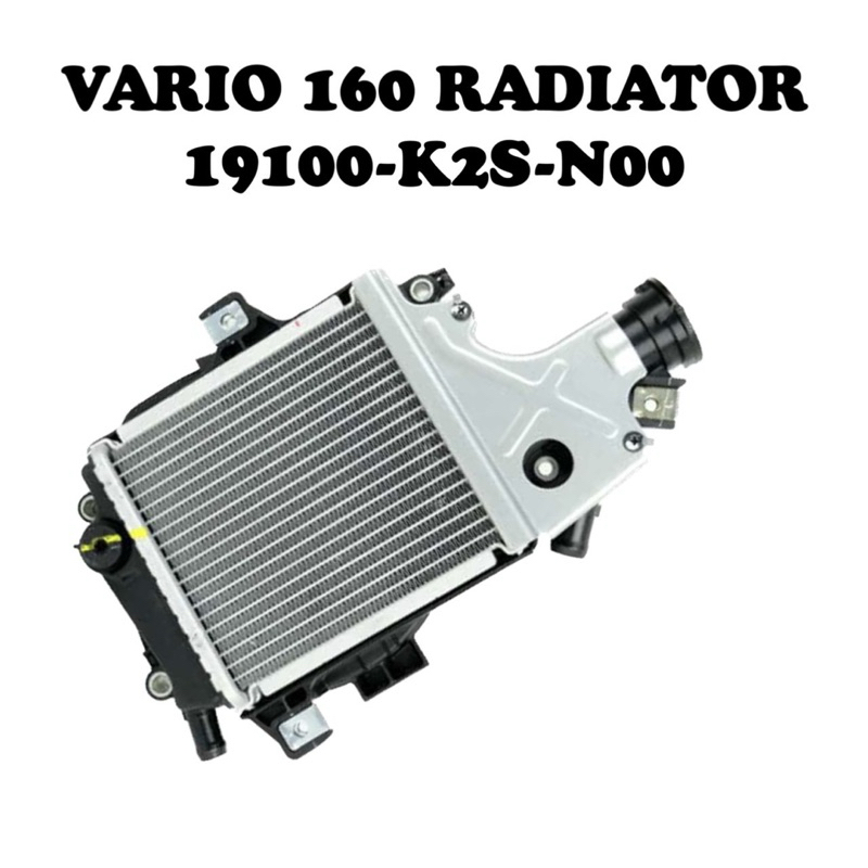 HONDA VARIO 160 ADV160 RADIATOR ASSY COOLANT WATER TANK TANGKI AIR ...