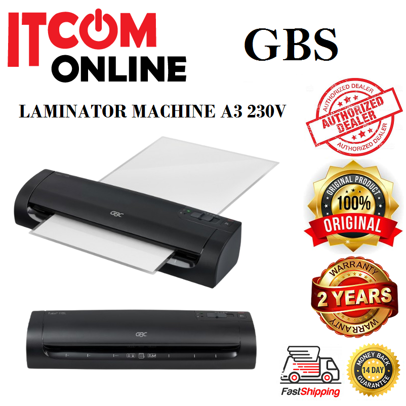 GBC FUSION 1100L A3 230V EU MACHINE LAMINATOR (4400747EU) | Shopee ...