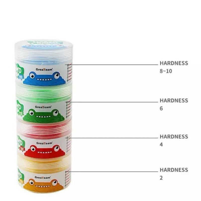 BOLEH Therapy Putty 50 Gram, Finger Exercise, Fine Motor Skill Training ...