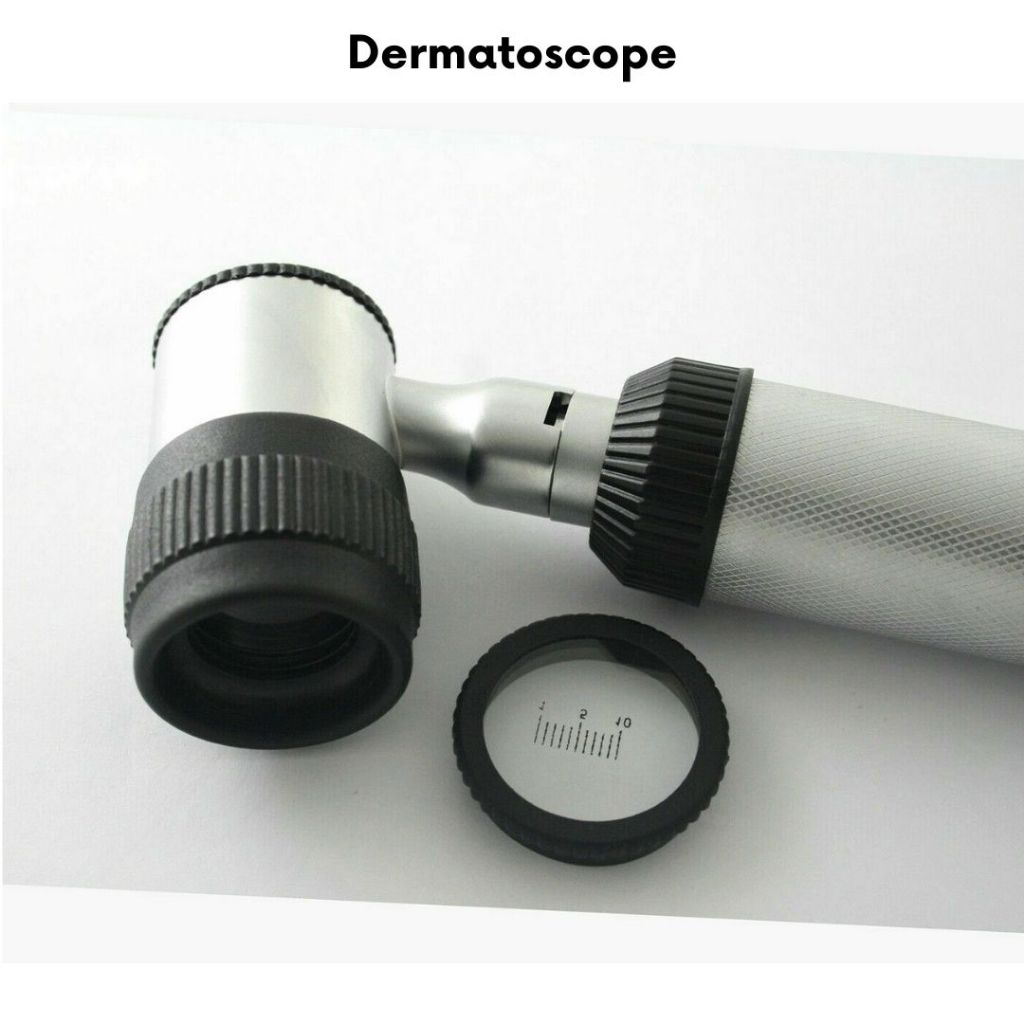 Dermatology Skin Diagnostic Dermatoscope Set Dermal Instruments ...