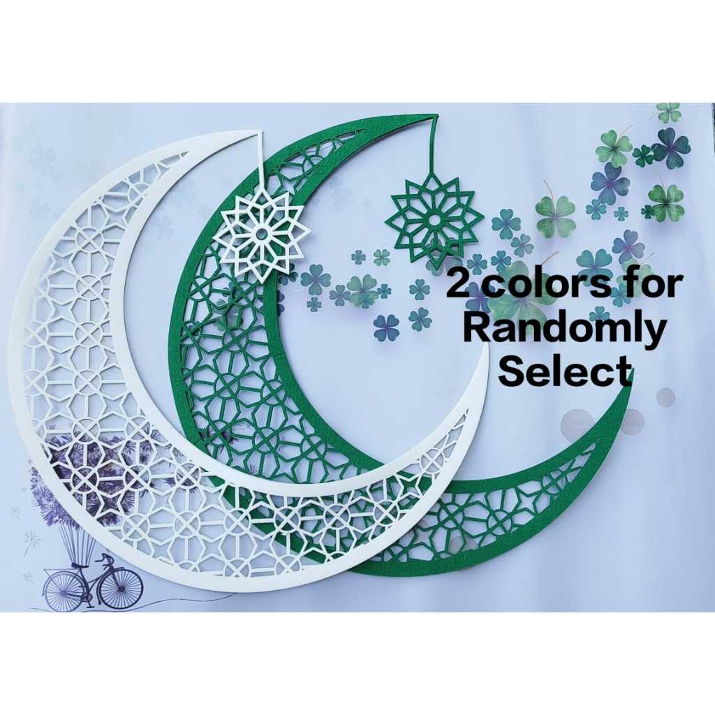 2024 3D Raya Sticker Hari Raya Window/Wall Deco Ceiling Hanging Deco ...