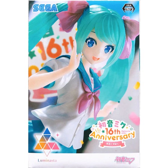 SEGA Hatsune Miku Series Luminasta Hatsune Miku 16th Anniversary KEI ...