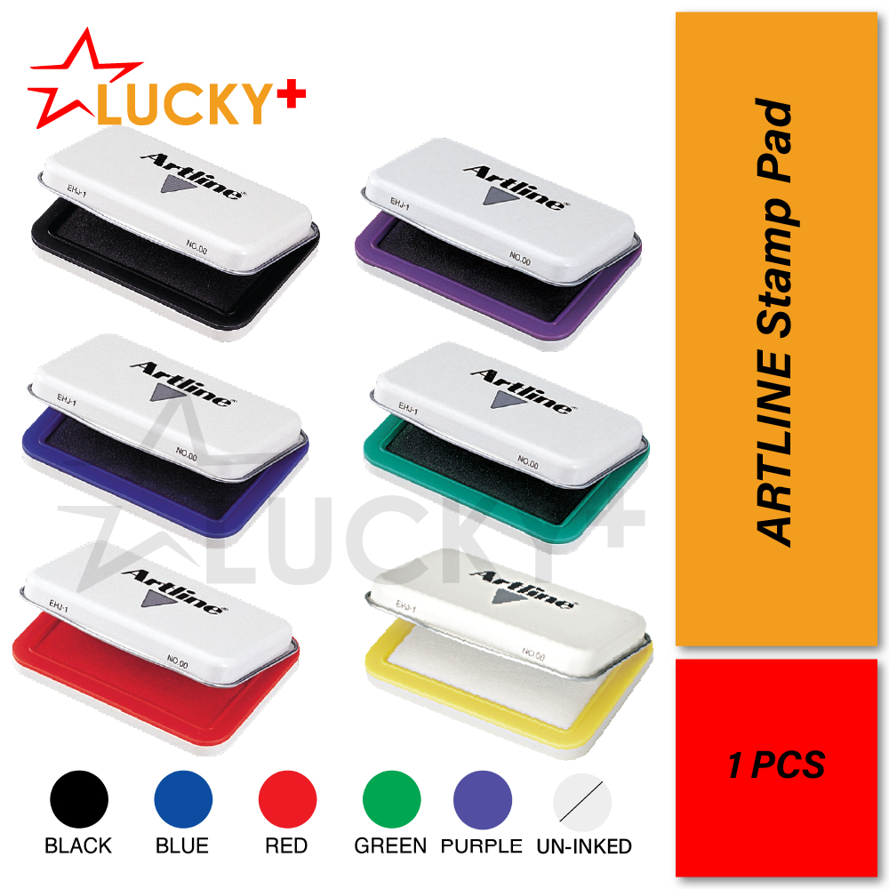 ARTLINE STAMP PAD High Quality (NO.00 / NO.0 / NO.1 / NO.2) - BLACK ...