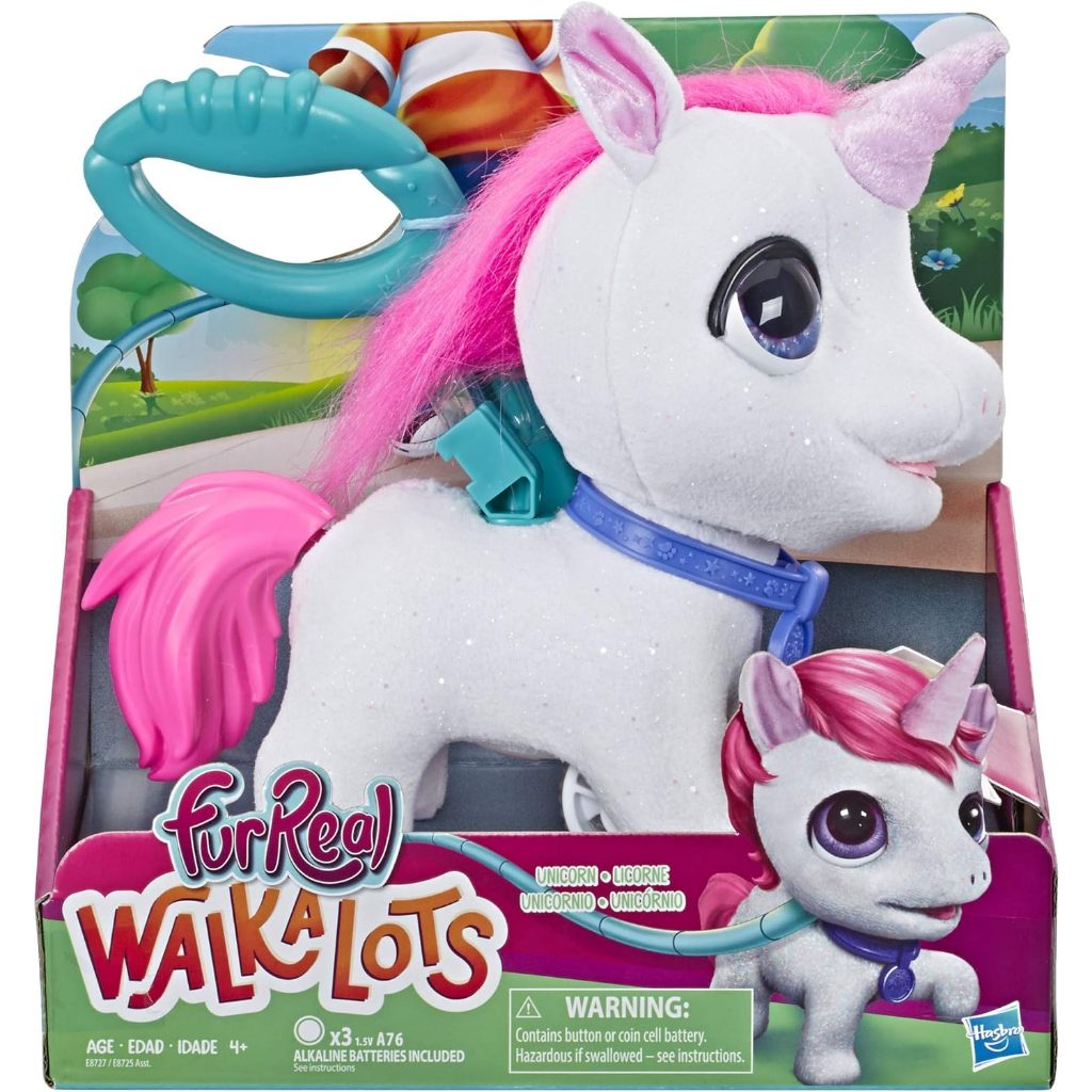 Furreal walkalots unicorn cat online
