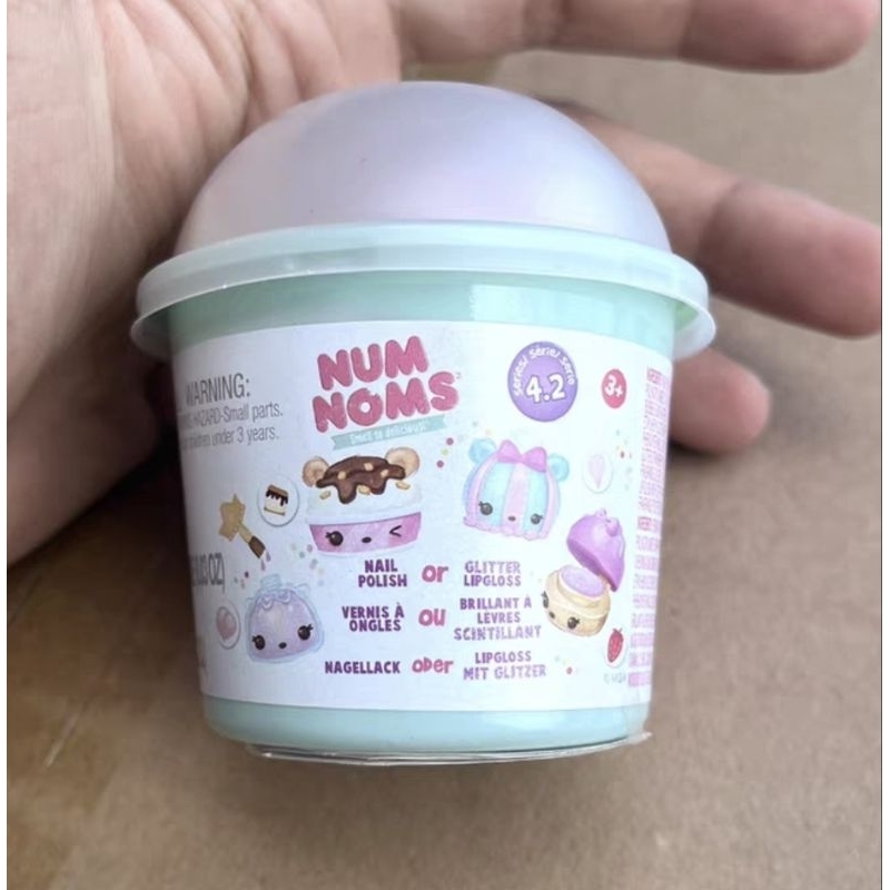 NUM NOMS Surprise Blind Box Kids Nail Polish Toy Lipgloss Toy