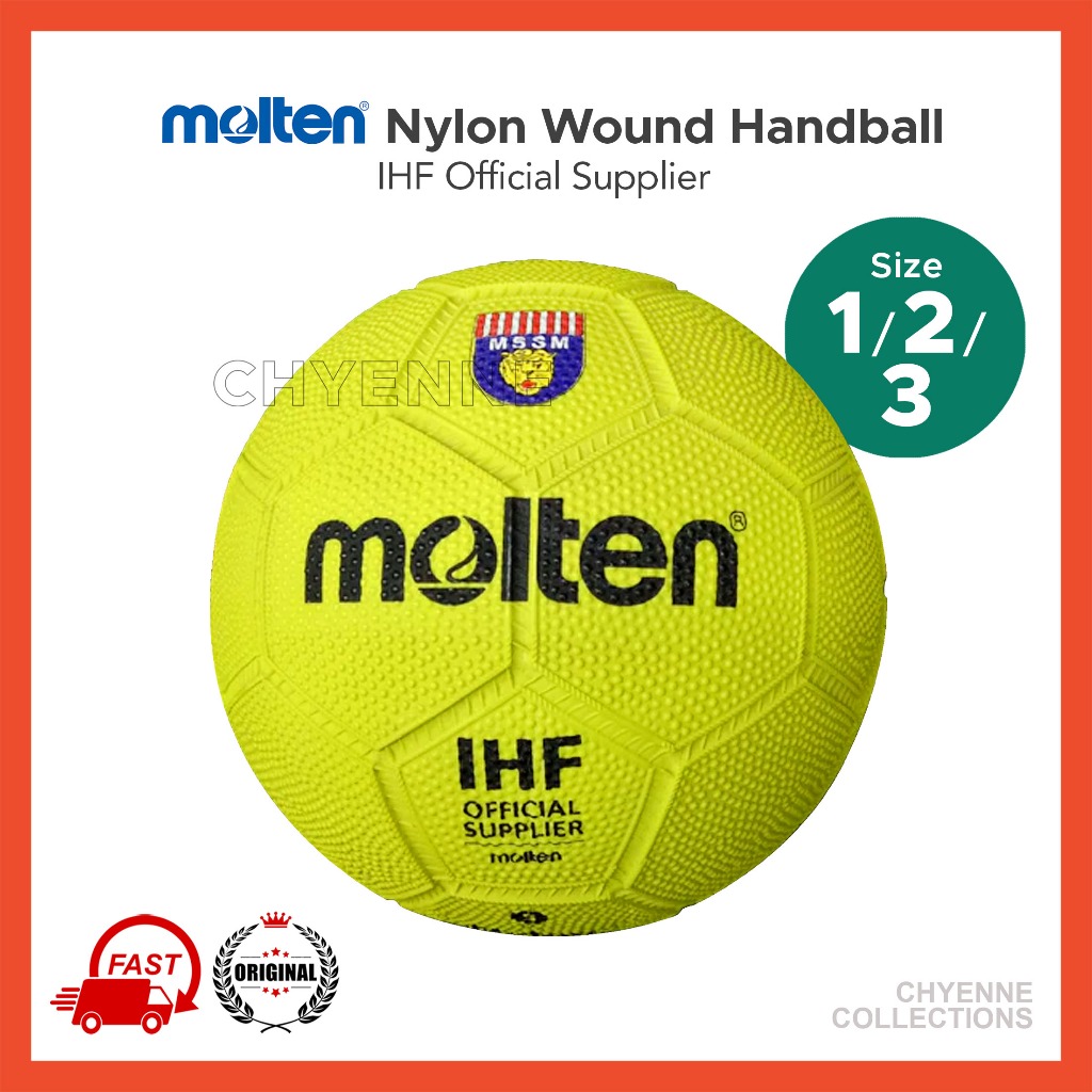 Molten Handball Rubber H1R H2R H3R Molten Bola Baling Getah ( MSSM ...