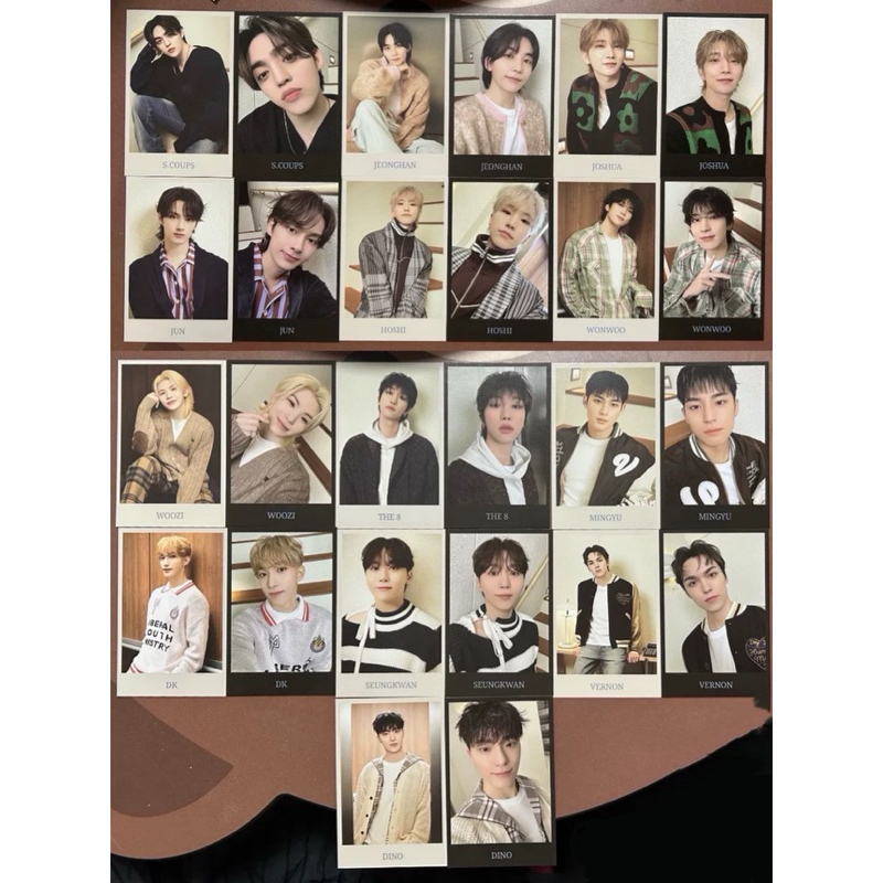 Jun Photocard - Carat Land 13pcs/Set KPOP SEVENTEEN 2023