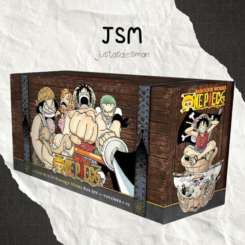 One Piece outlets manga box set 1