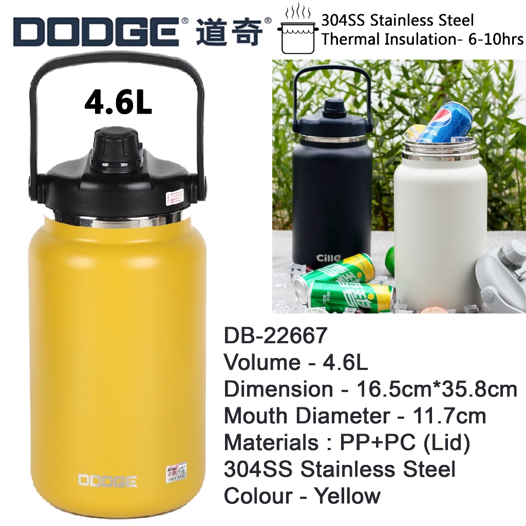 Cille Dodge 304SS Super Big Bucket Stainless Steel Vacuum