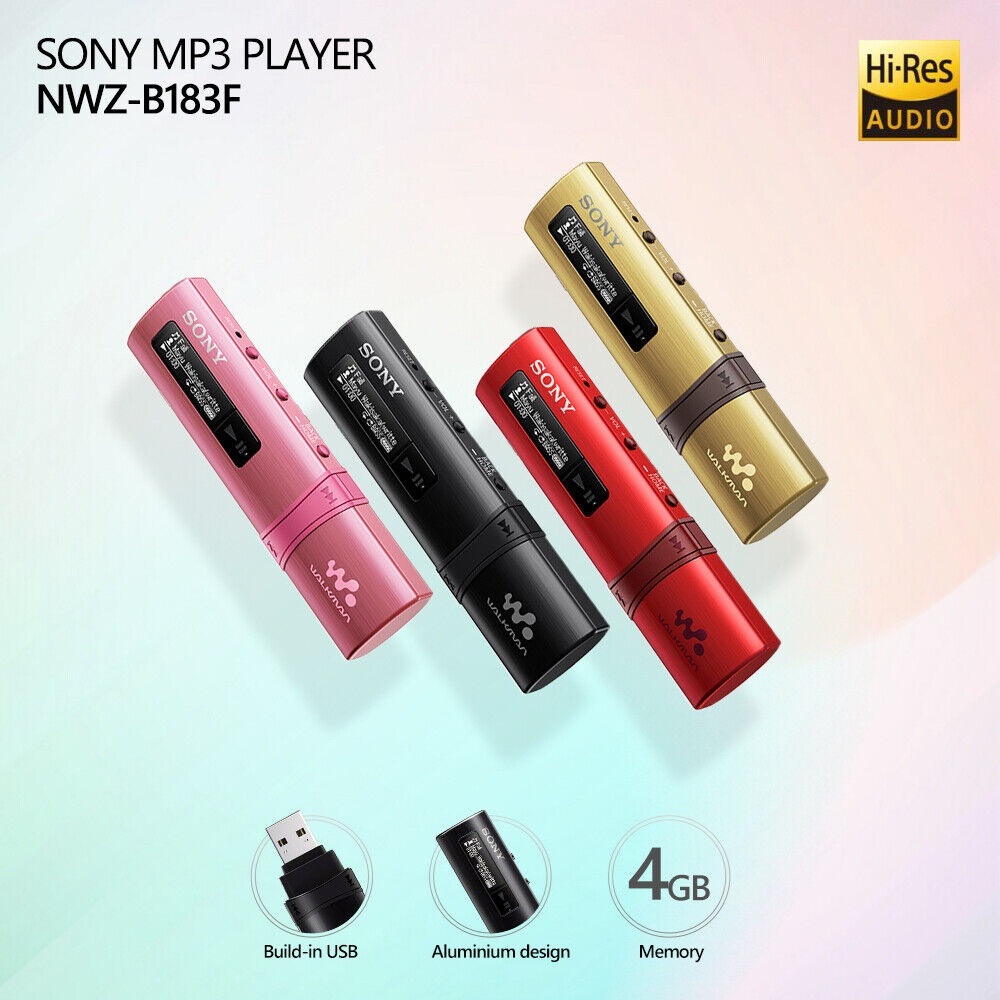 *Sony NWZ-B183F MP3 Player Walkman (4GB) and Sony NWZ-B172f / S644 ...