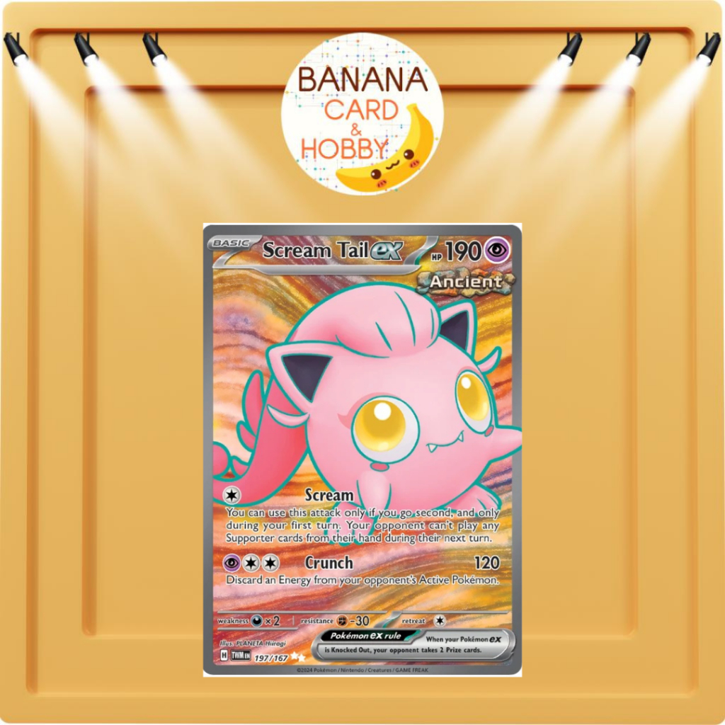 pokemon card scream tail Pokmon TCG: Scream Tail ex SR 082/066 Crimson Haze sv5a- [RANK: S]