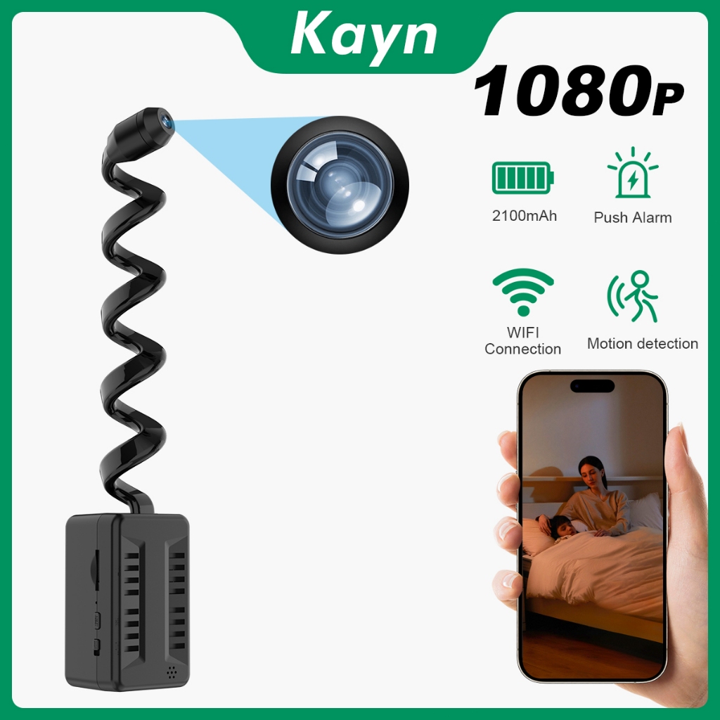 Covert Monitoring Camera WiFi/4G Connectivity 2MP Ultra-Clear