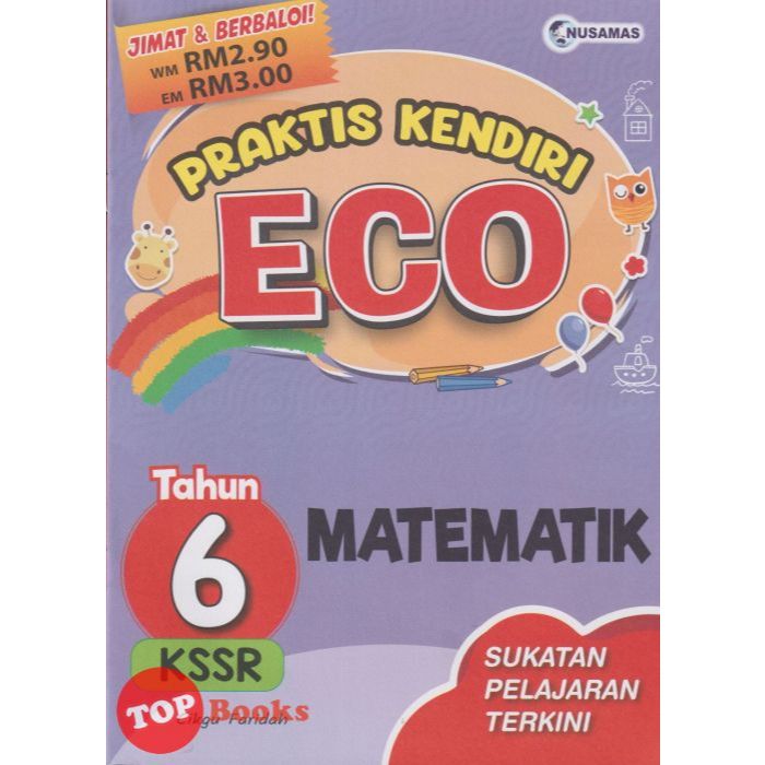 [TOPBOOKS Nusamas] Practical Kendiri ECO Mathematics In 6kssr (2024 ...