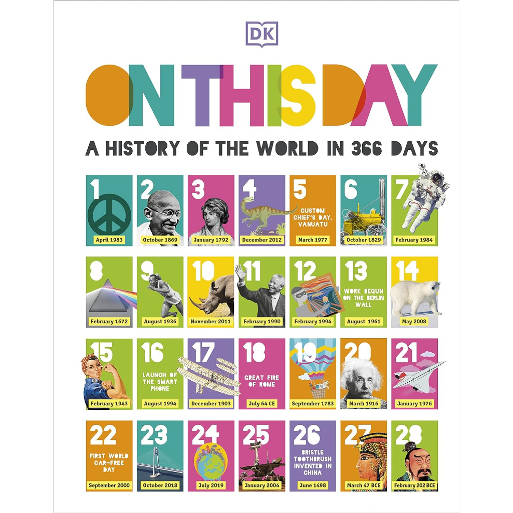 On this Day: A History of the World in 366 Days by DK (Hardcover ...