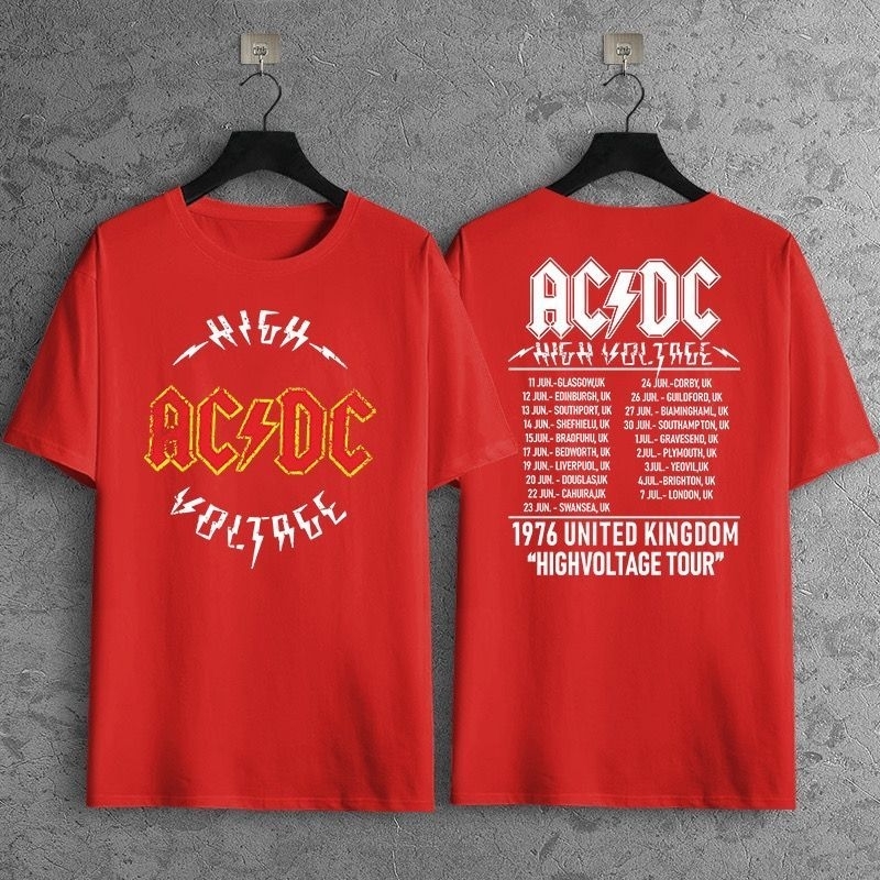 ac dc t shirt original
