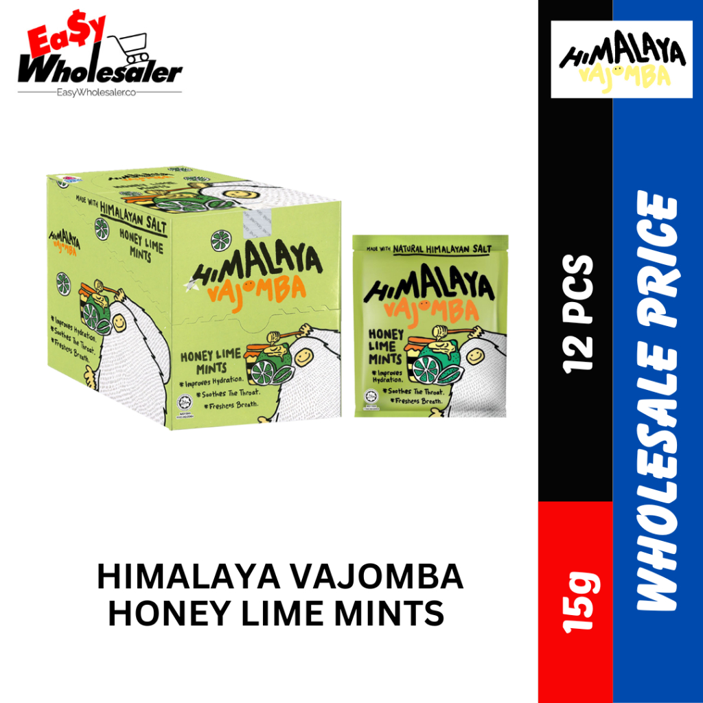 HIMALAYA VAJOMBA - HONEY LIME MINTS (1 box x 12'S x 15g ) | Shopee ...