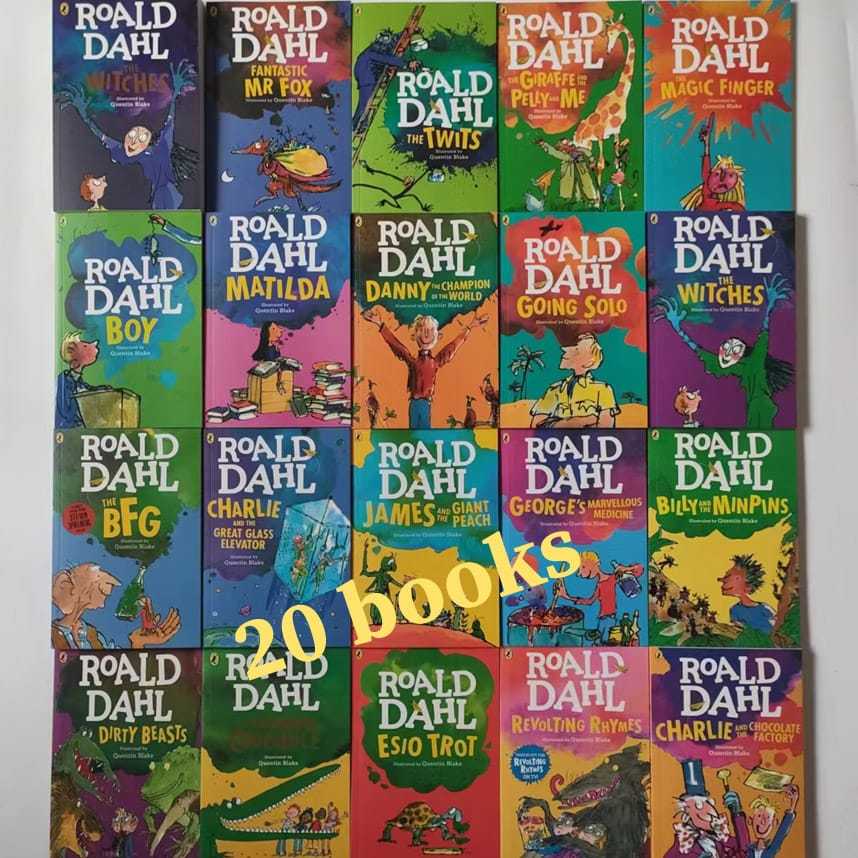 Roald Dahl collection 20 books (Loose Book) | Shopee Singapore