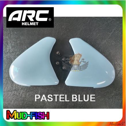 ARC RITZ SPECIAL COLOUR SIDE CAP | SIDE COVER (PASTEL BLUE) | Shopee ...