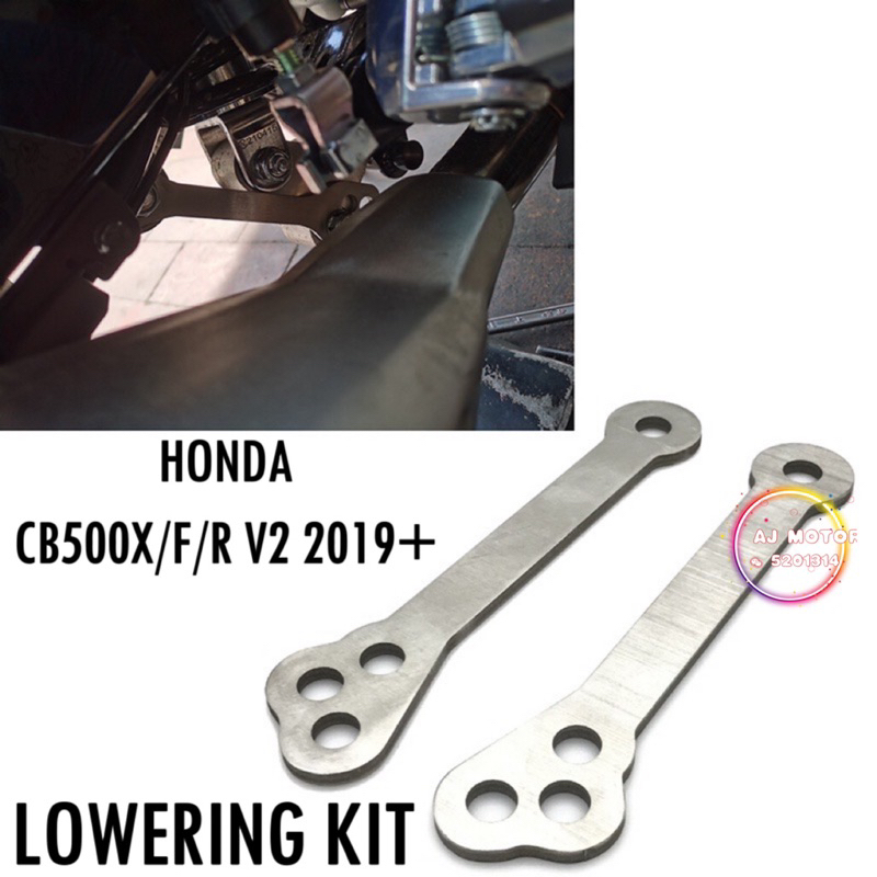 HONDA CB500X V2 2019 2023 LOWERING KIT CB500 CB 500X LOWER MONOSHOCK