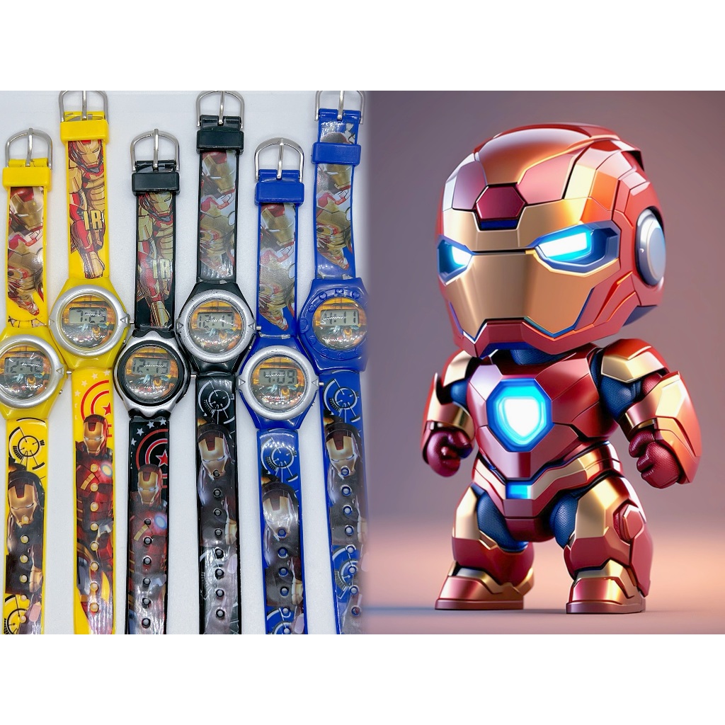 K27 Ironman Digital Watch Marvel Casual Kids Watch