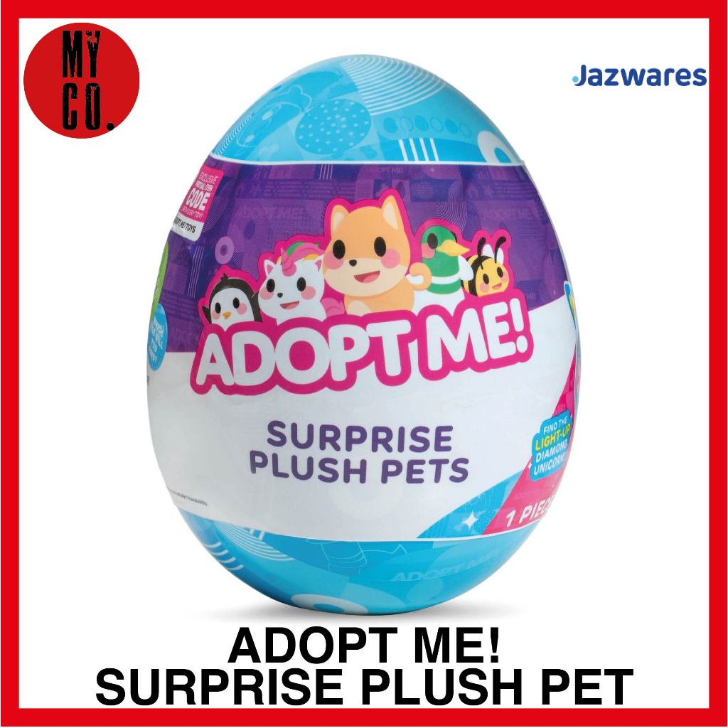 Adopt Me! 5 Surprise Plush Pets, Stuffed Animal Plush Toy