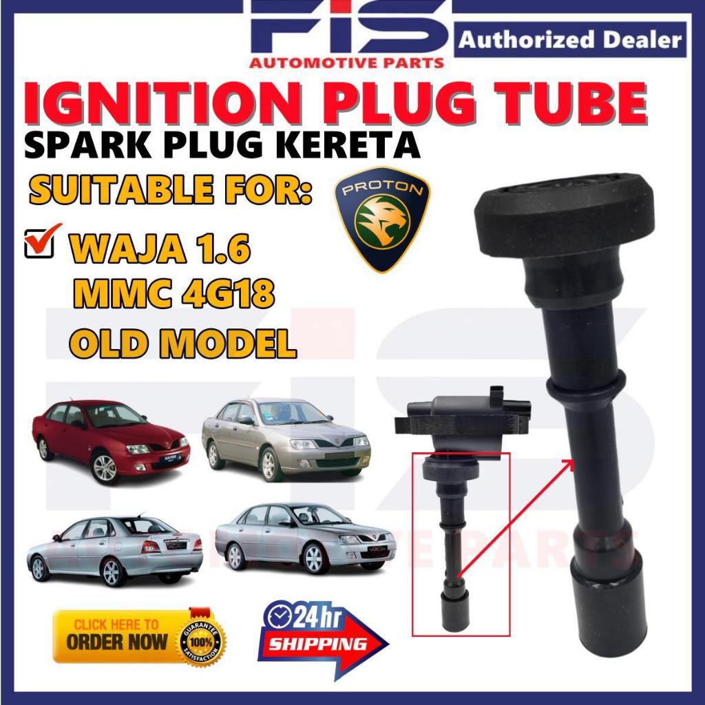 FIS Car Plug Ignition Coil Tube Rubber Proton Waja 1.6 MMC 4G18 Old