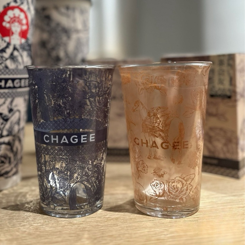 CHAGEE 霸王茶姬玻璃杯Glasses | Shopee Singapore