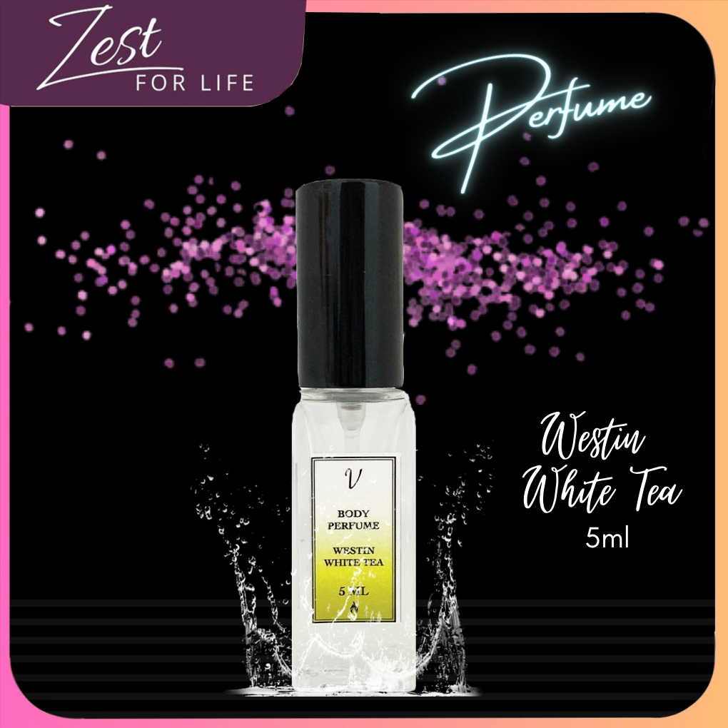 WESTIN WHITE TEA PERFUME 5ml 9ml Essential Oil Pewangi Spray Wangi Body  Mist Aroma Long Lasting Fragrance Freshener 香水 | Shopee Singapore