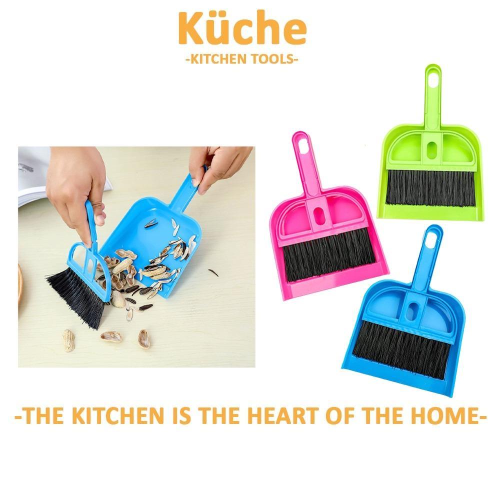 KUCHE Mini Sweep Cleaning Brush Keyboard Brush Broom Garbage Dustpan ...