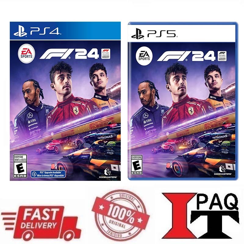 PS4 / PS5 F1 24 | Formula 1 | F1 2024 (R2 English) 一级方程式赛车 24 (R3 中英文版 ...