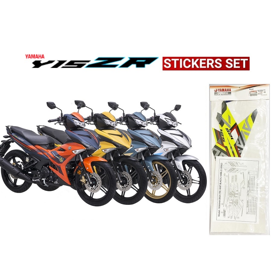 Yamaha Y15zr V1/V2 2015-2024 Graphic Set/Sticker Set | Shopee Singapore