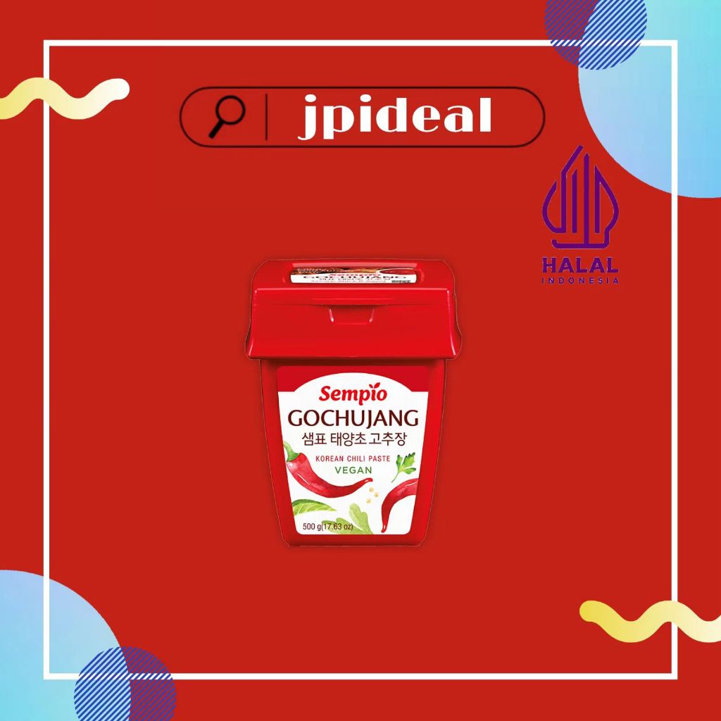 Korea Sempio Halal Gochujang Chili Paste Halal Vegan G Shopee