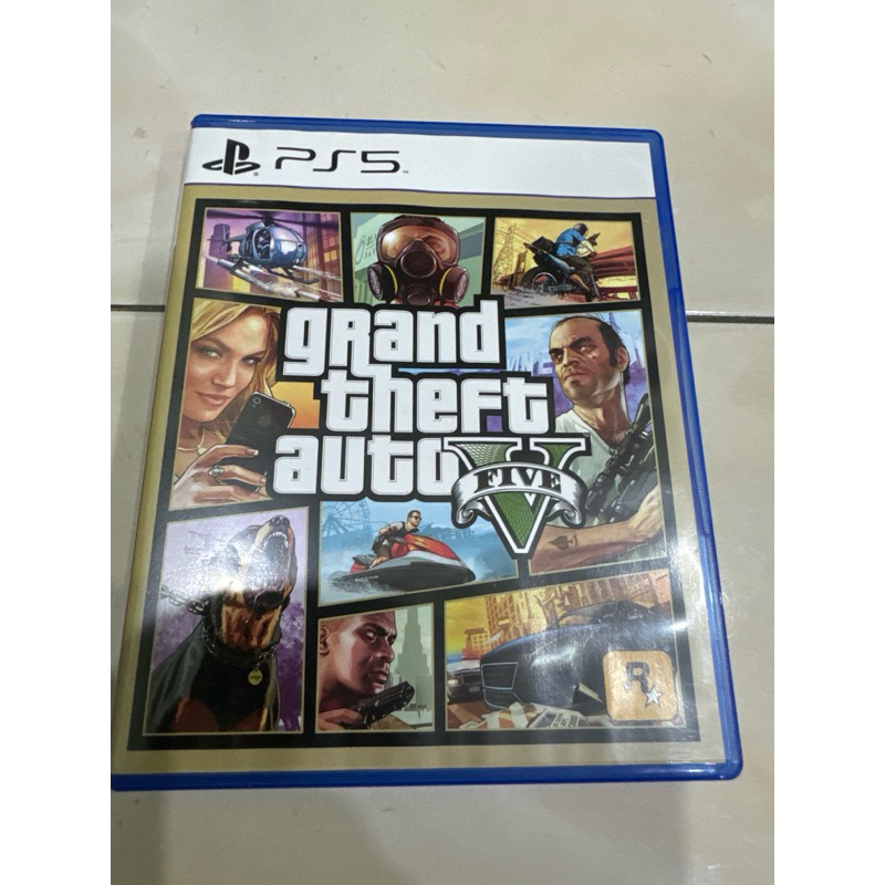 ps5 used game GTA 5 R3 (chi/eng) | Shopee Singapore