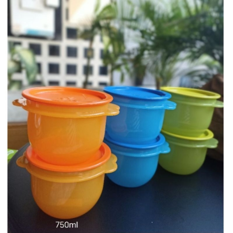 Tupperware Star Bowl Canister750ml | Shopee Singapore