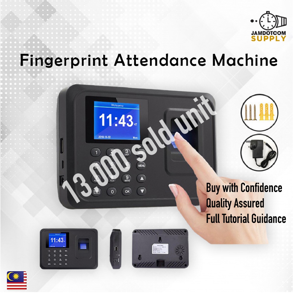 HOMIE Biometric Fingerprint Attendance Machines Absence Punch Card