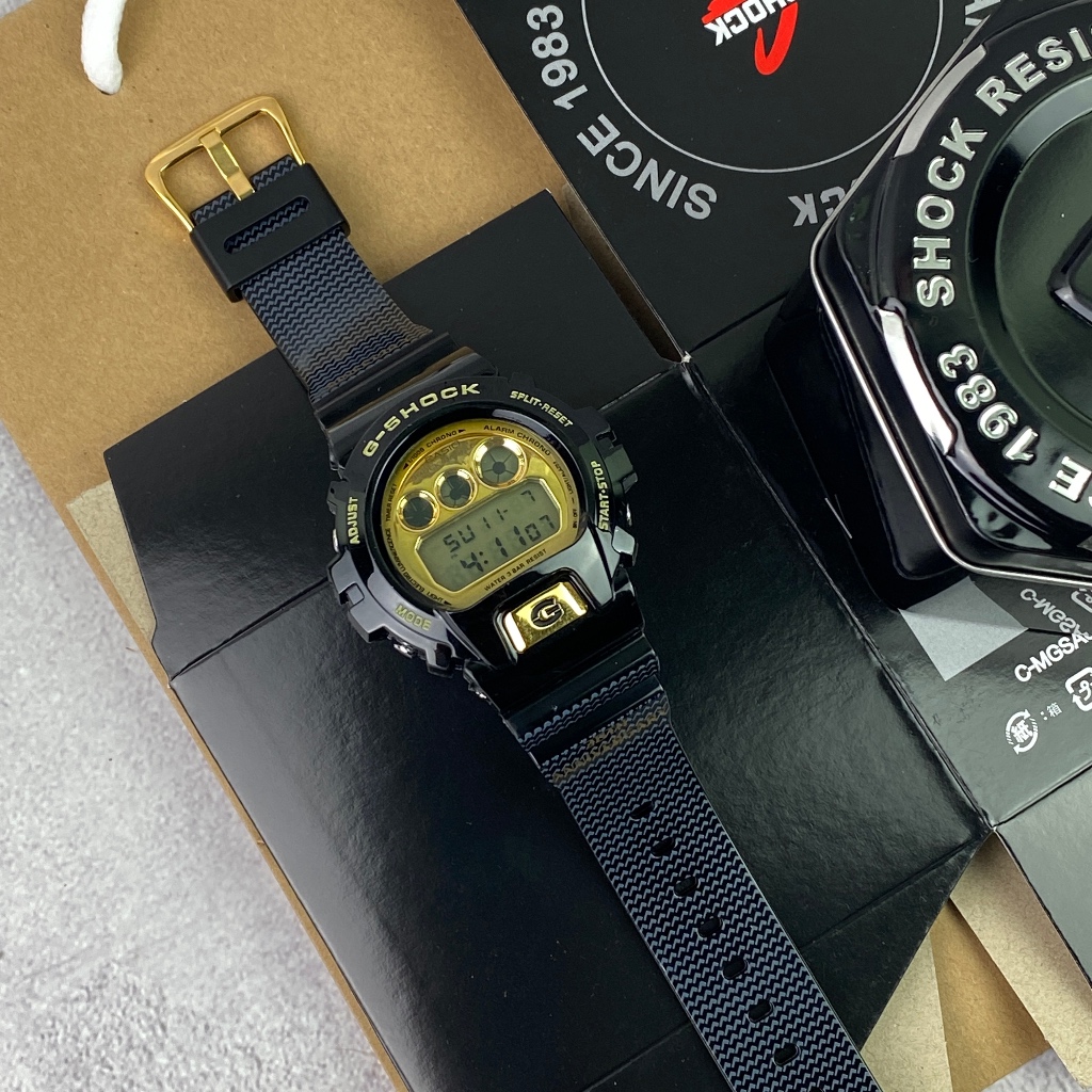 BLACK VERSION DW 6900 CB1 1.1 PREMIUM AUTOLIGHT MenDigital Mirrow Glass Shopee Singapore